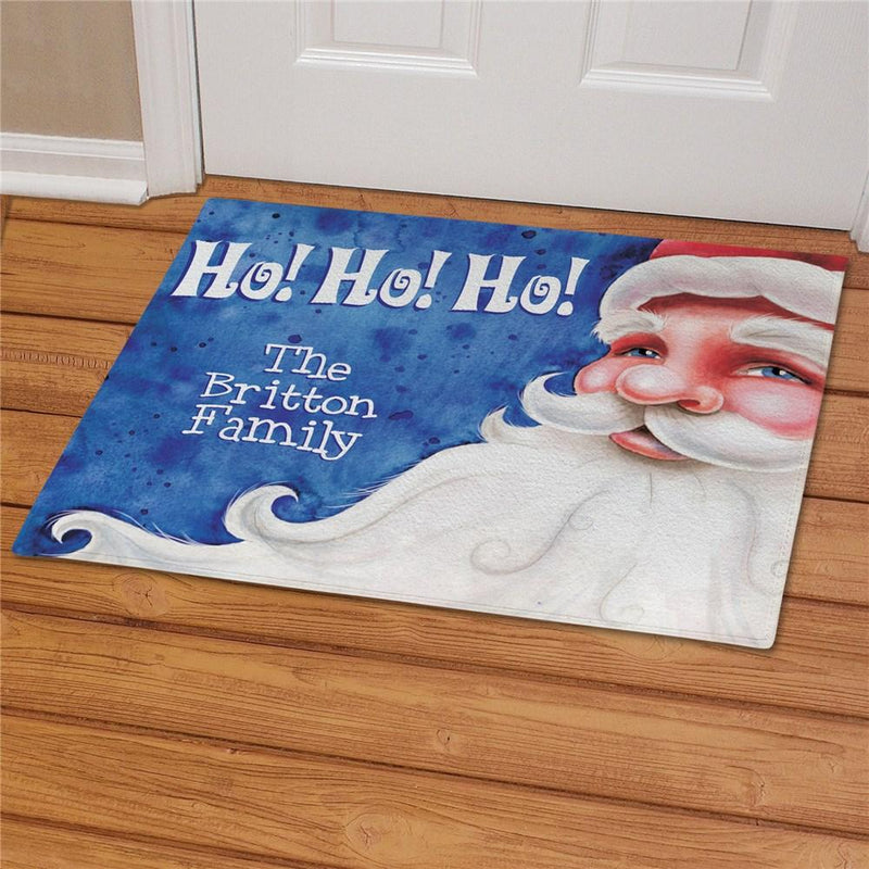 Customizable Santa Doormat