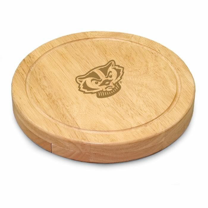 Wisconsin Badgers Engraved Cutting Board