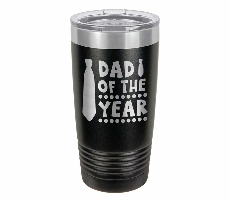 Dad Of The Year Drink Tumbler With Straw