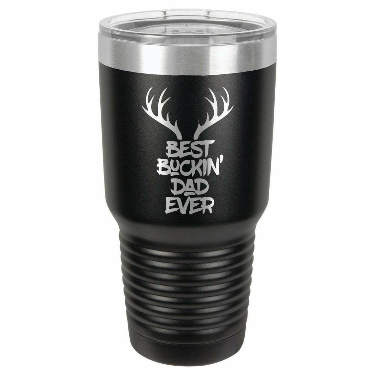 Best Buckin Dad Ever Drink Tumbler With Straw - ONLY GIFTS
