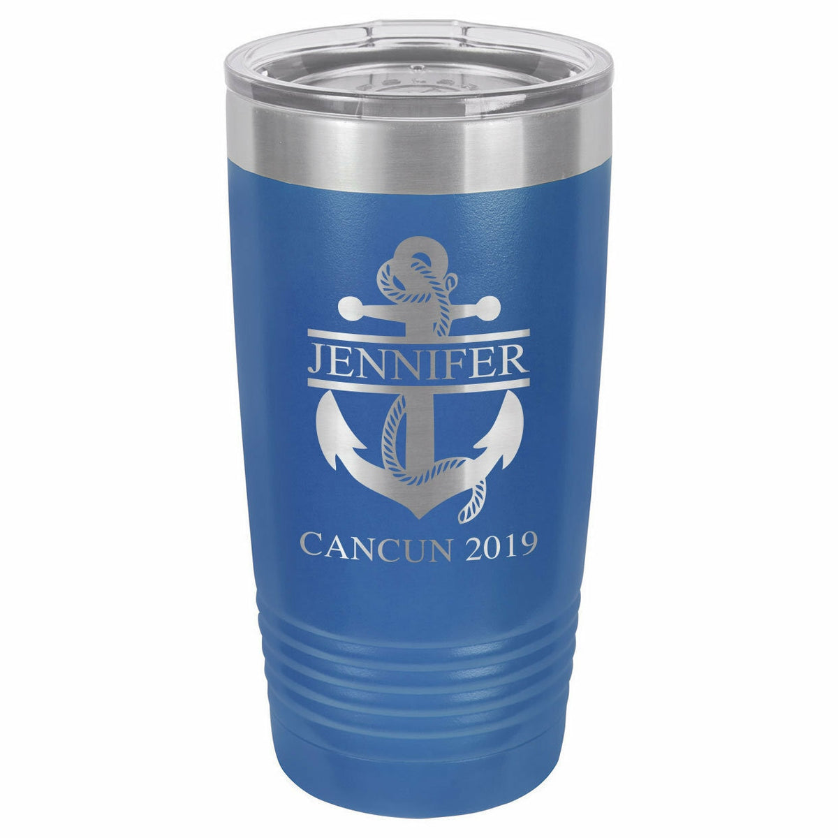 Personalized Vacation Drink Tumbler With Straw - ONLY GIFTS