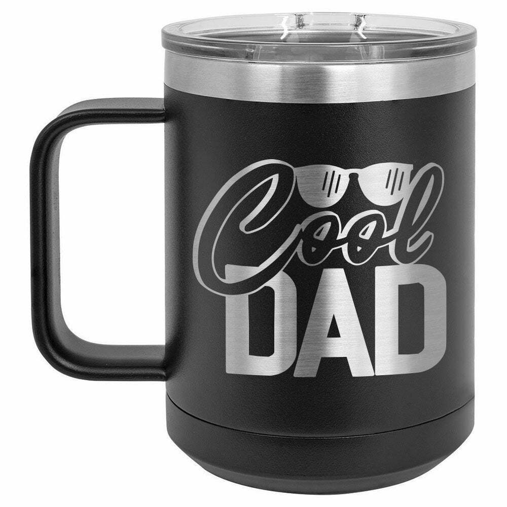 Cool Dad Drink Tumbler With Straw - ONLY GIFTS