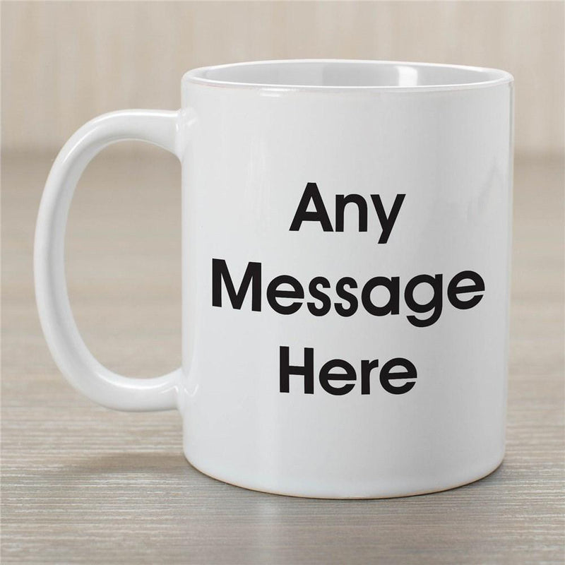 Block Message Coffee Mug