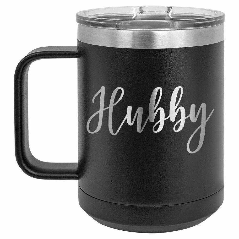 Hubby Drink Tumbler With Straw - ONLY GIFTS