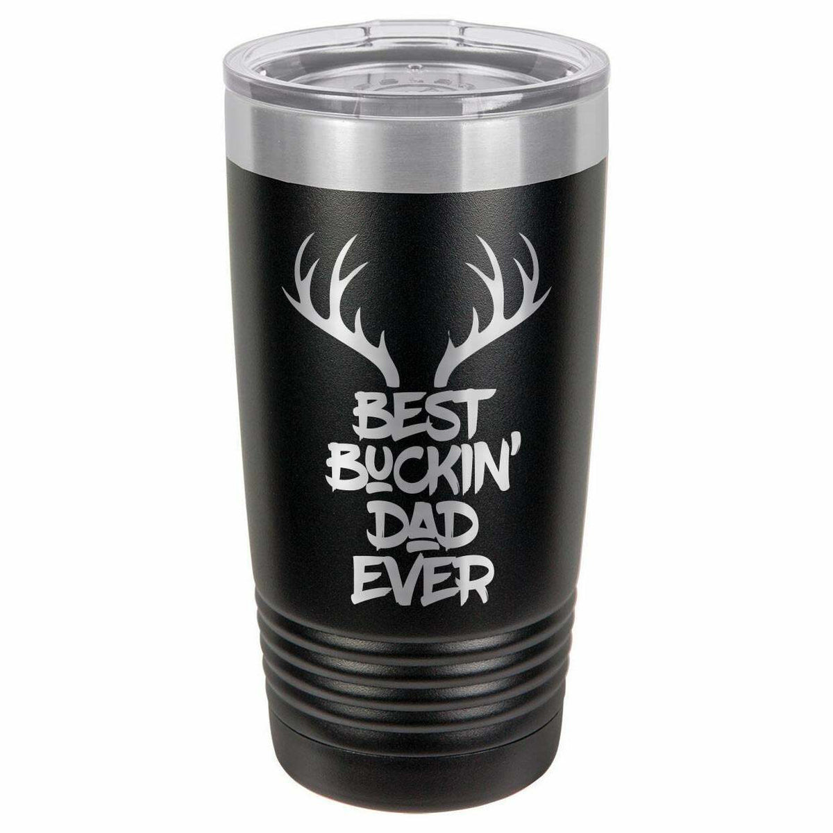 Best Buckin Dad Ever Drink Tumbler With Straw - ONLY GIFTS