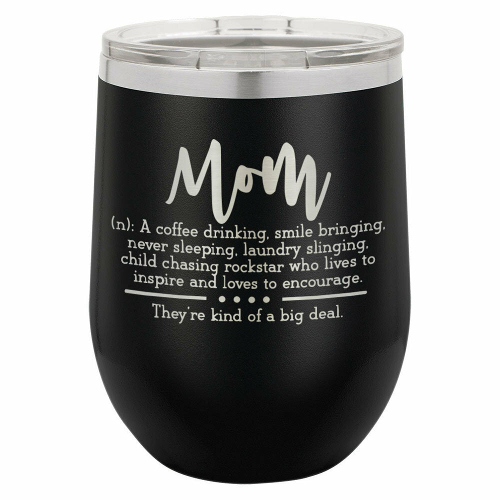 Mom Definition Drink Tumbler With Straw - ONLY GIFTS