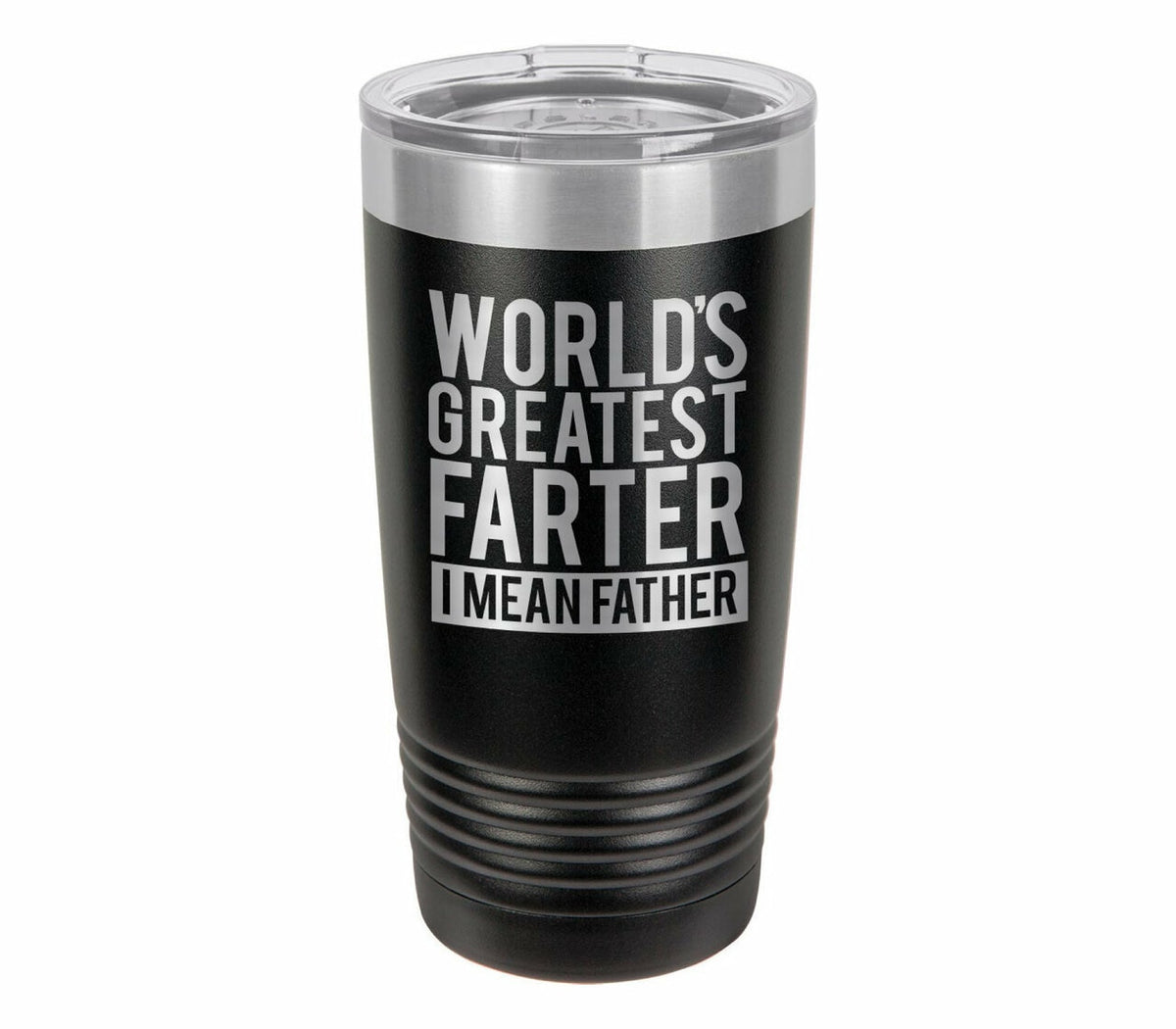 Worlds Greatest Farter Drink Tumbler With Straw - ONLY GIFTS