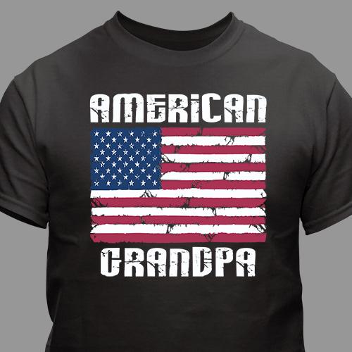Dad Flag T-shirt - ONLY GIFTS