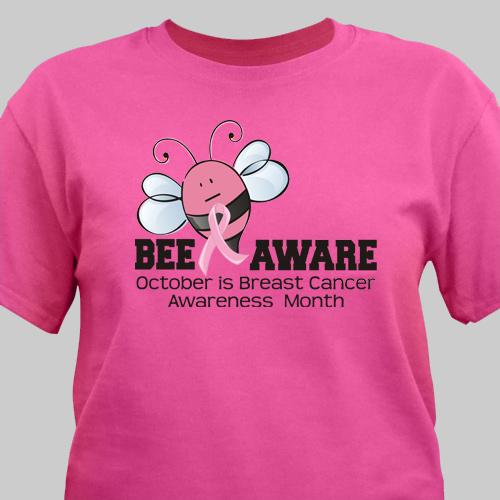 Bee Aware - Breast Cancer Awareness T-Shirt