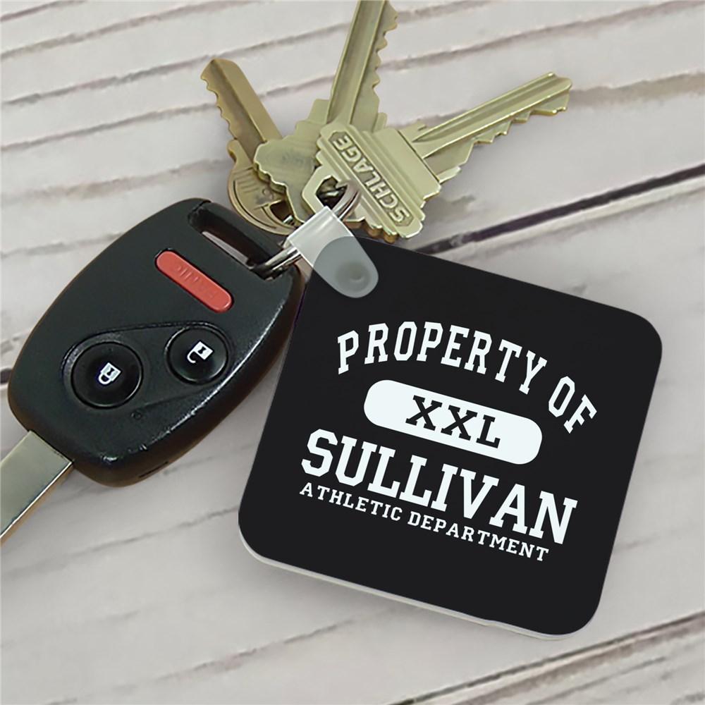 Custom Athletic Department keychain - ONLY GIFTS