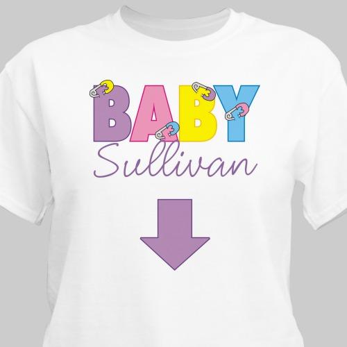 Baby Maternity Personalized T-shirt - ONLY GIFTS