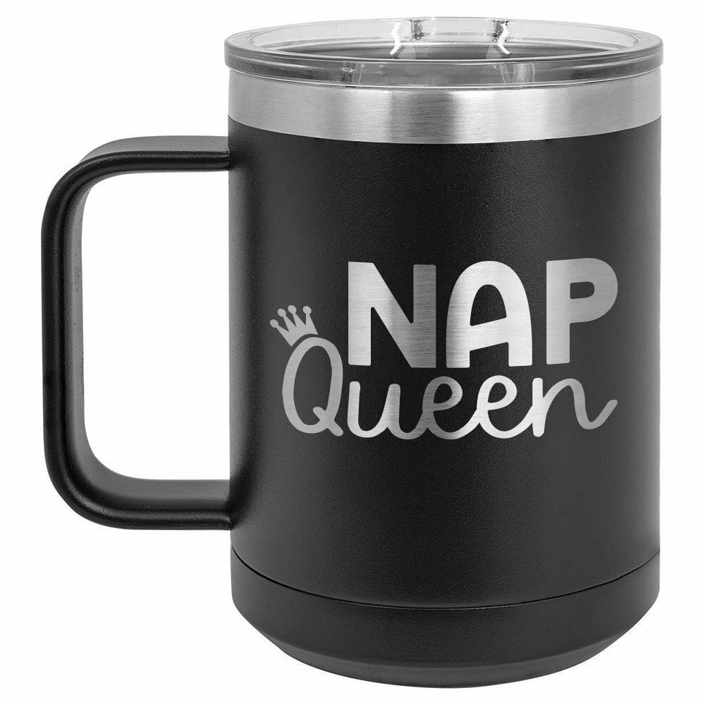 Nap Queen Drink Tumbler With Straw - ONLY GIFTS