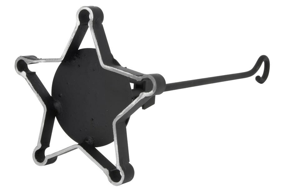 Sheriff's Badge BBQ Branding Iron - ONLY GIFTS