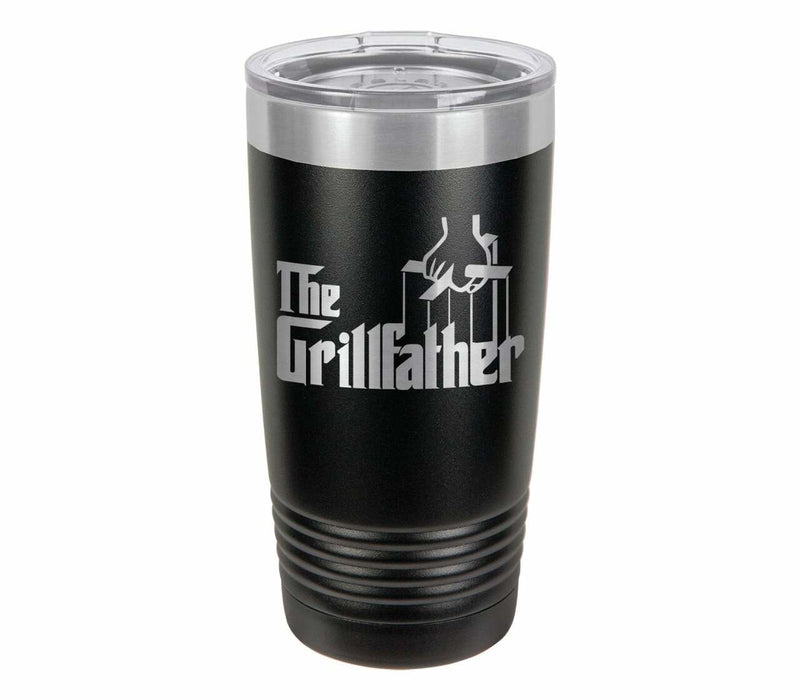 The Grillfather Drink Tumbler With Straw