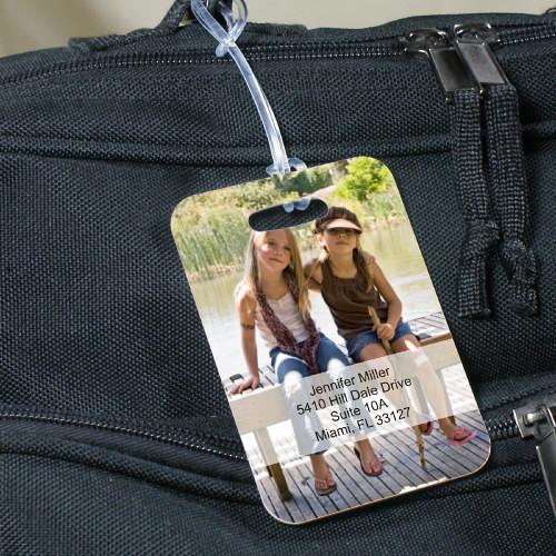 Custom Photo Luggage Tag - ONLY GIFTS