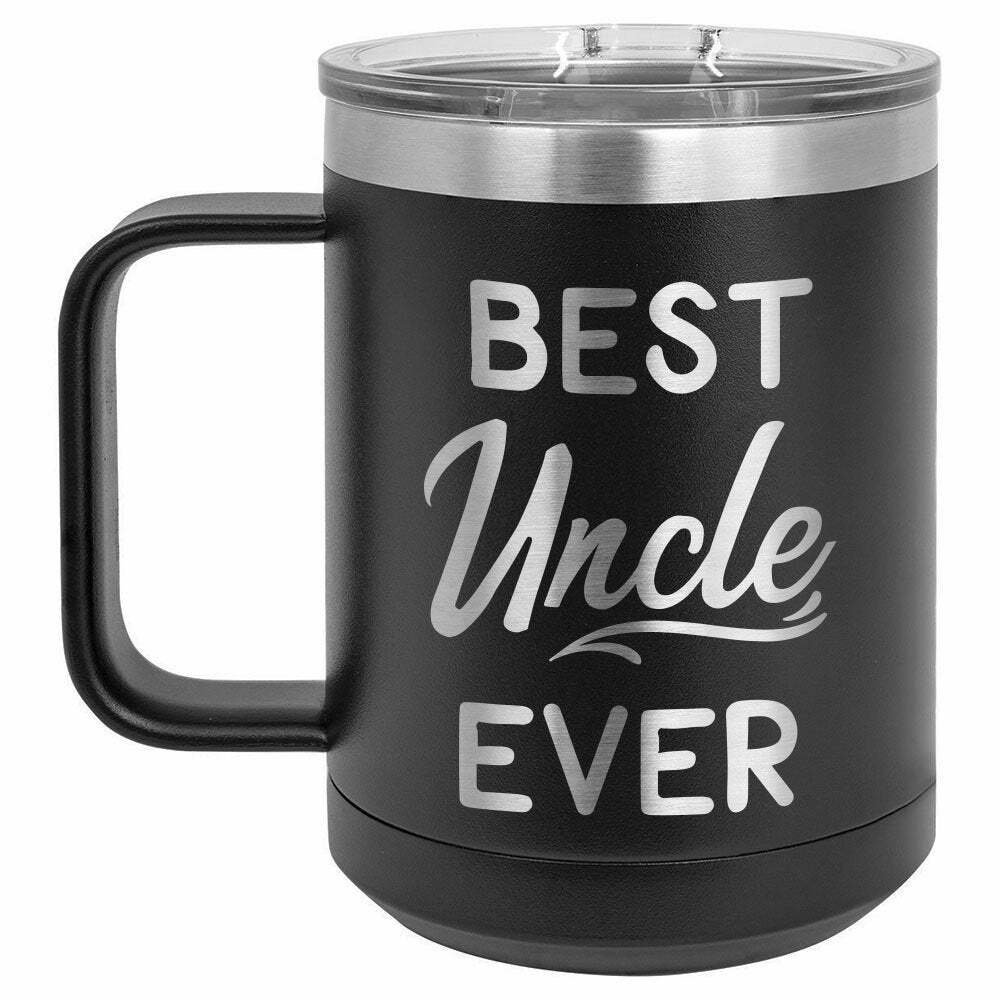 Best Uncle Ever Drink Tumbler With Straw - ONLY GIFTS