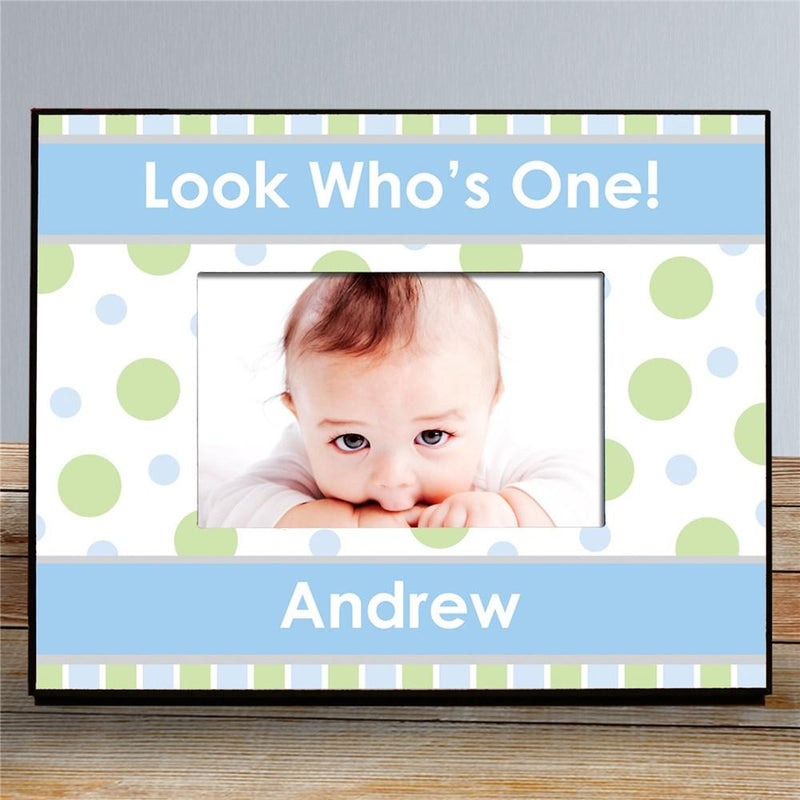 1st Birthday Personalized Printed Picture Frame