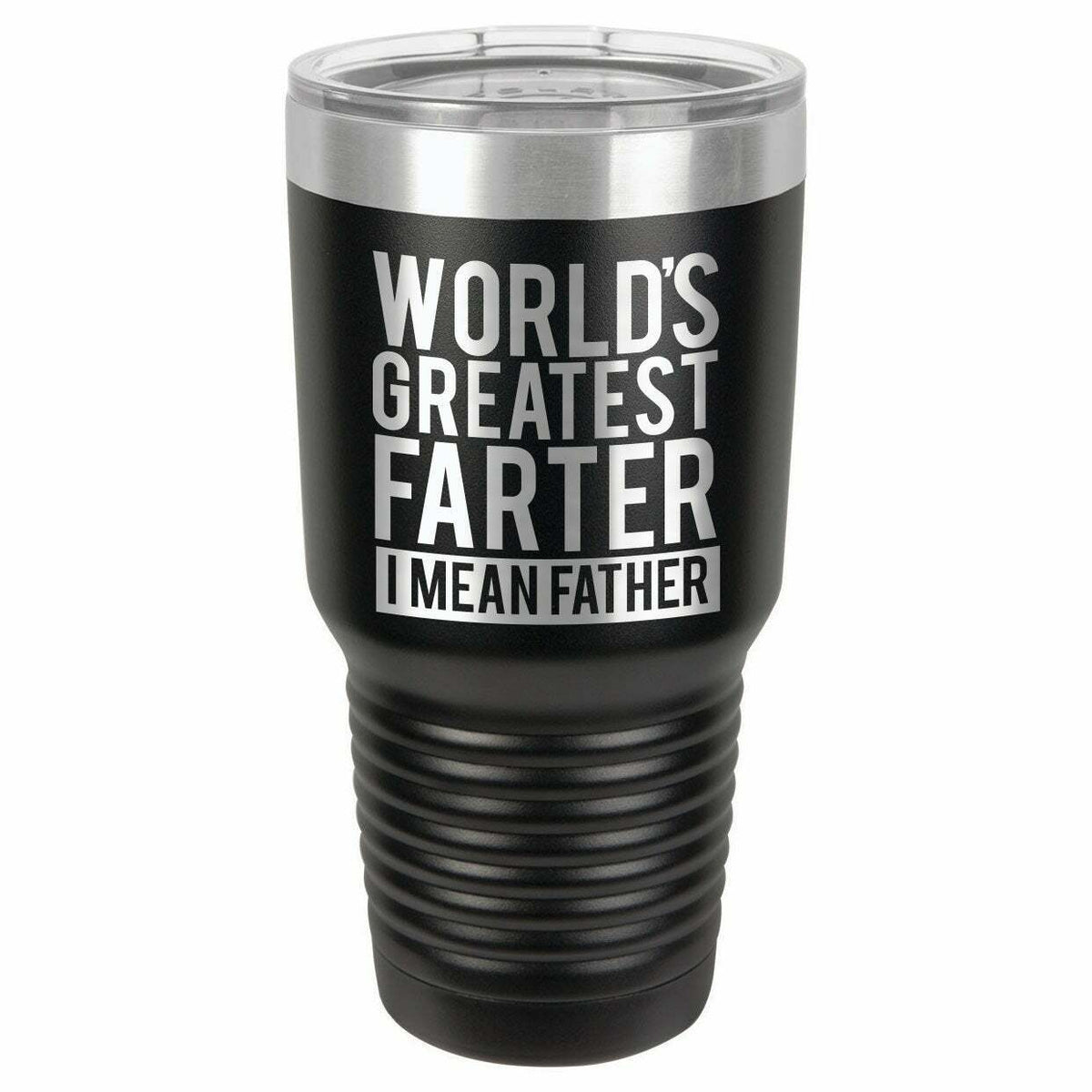 Worlds Greatest Farter Drink Tumbler With Straw - ONLY GIFTS
