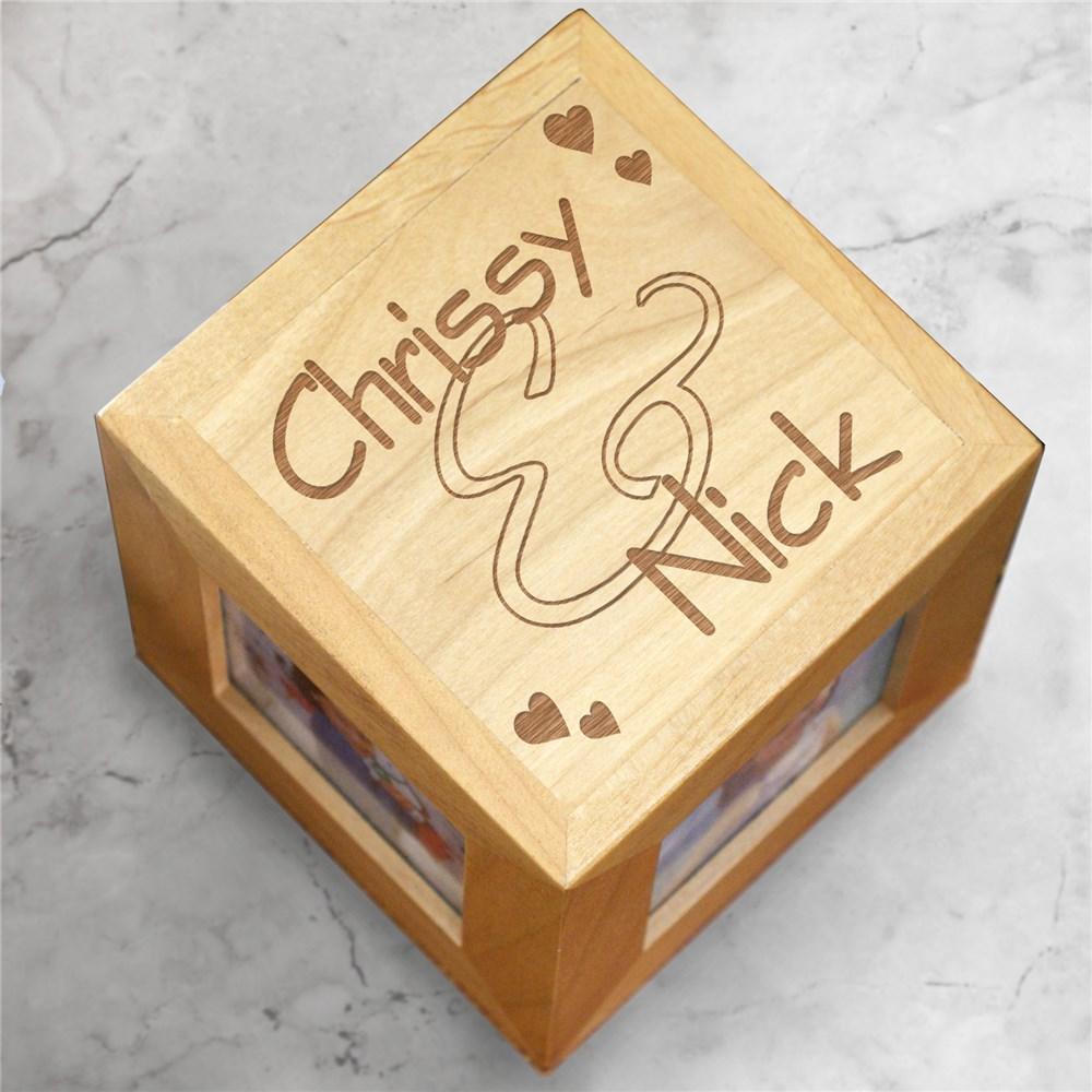Couples Photo Cube - ONLY GIFTS