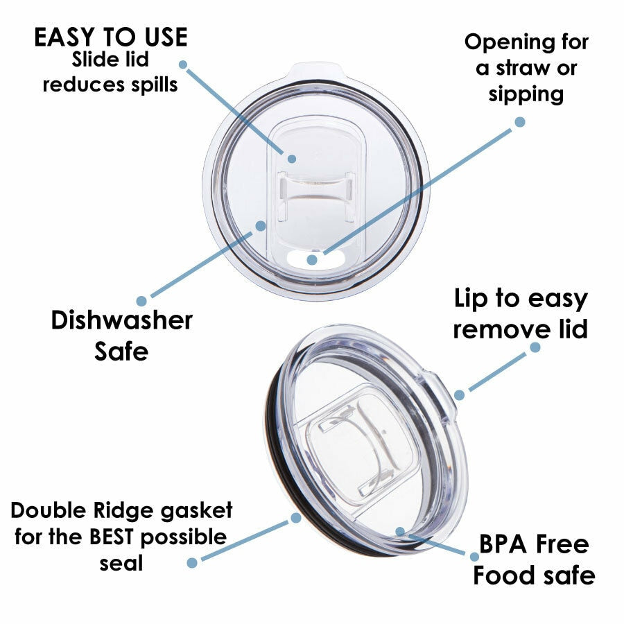 Personalized 15 oz Coffee Mug with Lid | Custom Name, logo or design - ONLY GIFTS