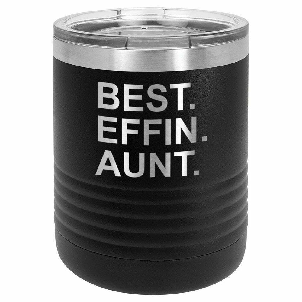 Best Effin Aunt Drink Tumbler With Straw - ONLY GIFTS