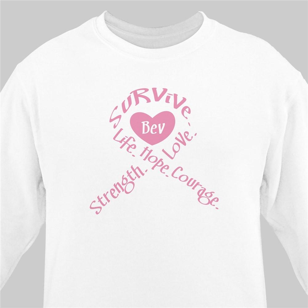 Breast Cancer Awareness Sweatshirt - ONLY GIFTS