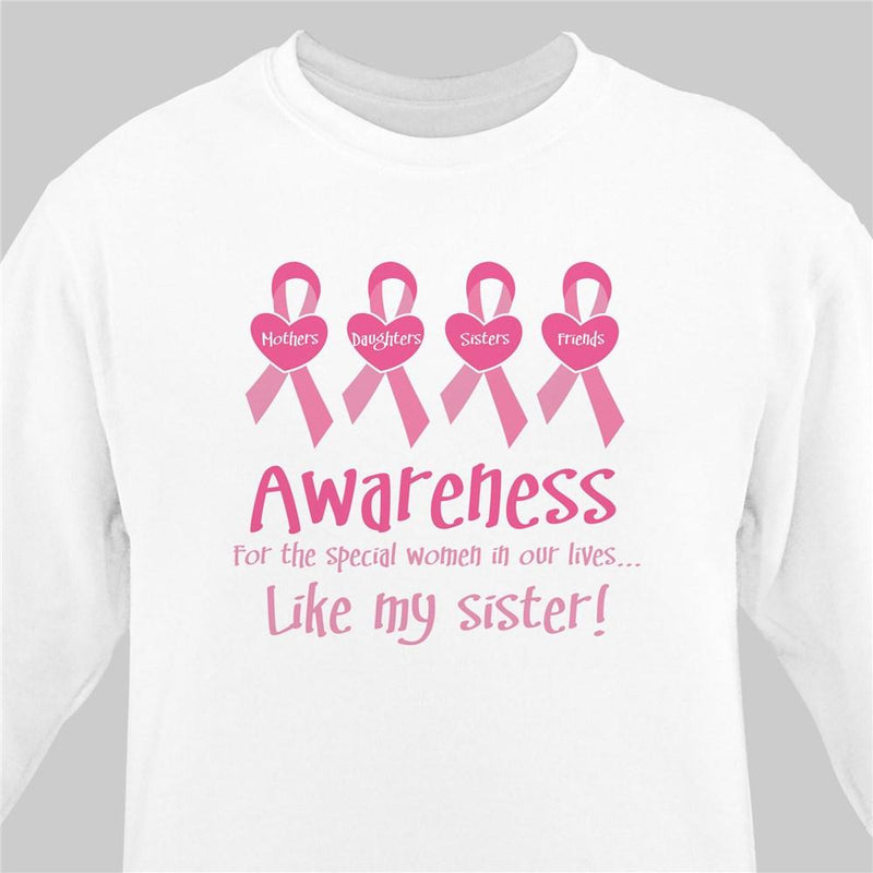 Awareness - Breast Cancer Awareness Personalized Sweatshirt