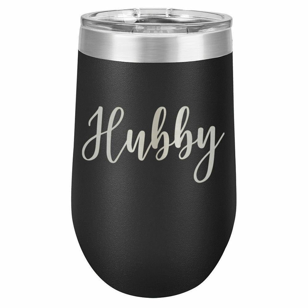 Hubby Drink Tumbler With Straw - ONLY GIFTS