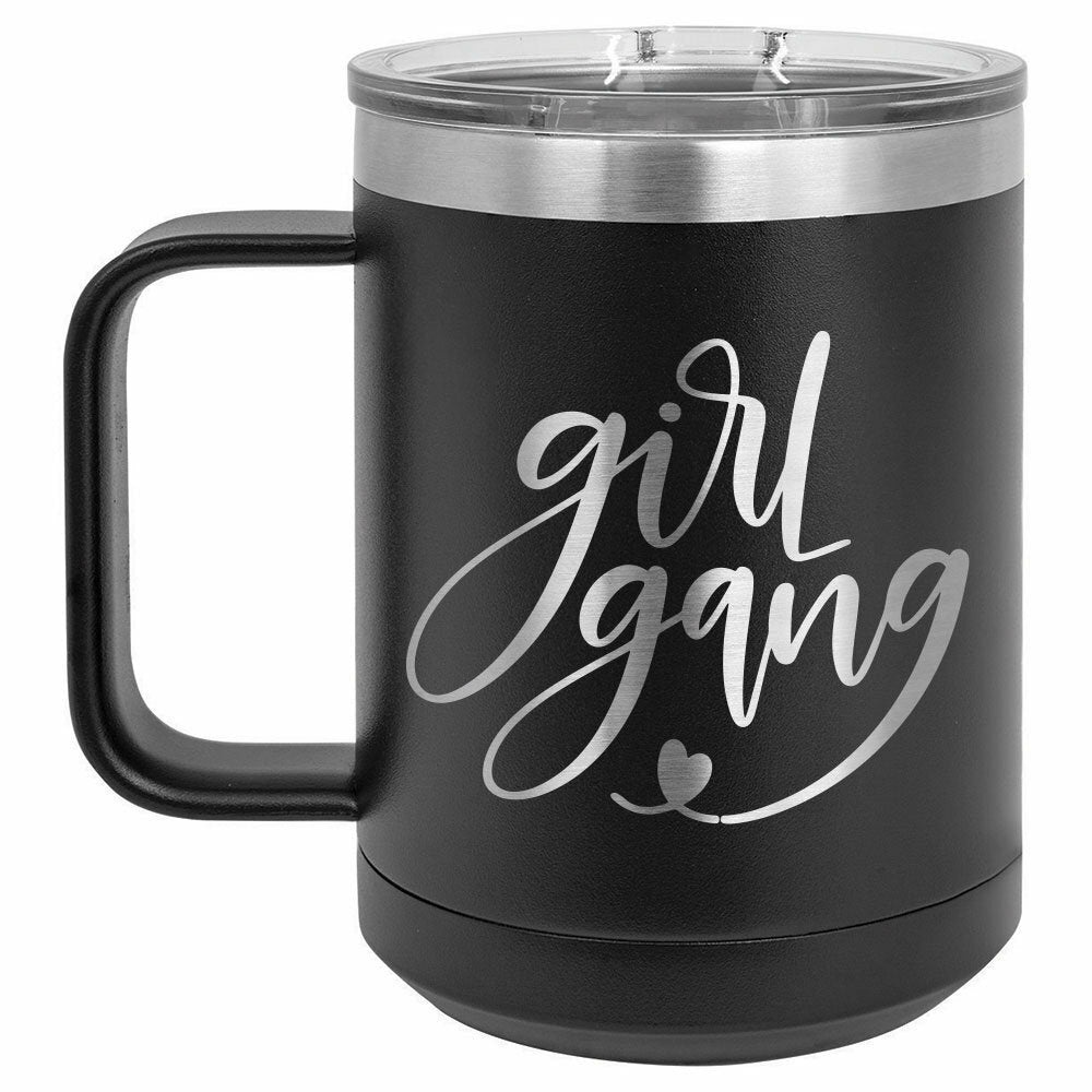 GIRL GANG Drink Tumbler With Straw - ONLY GIFTS