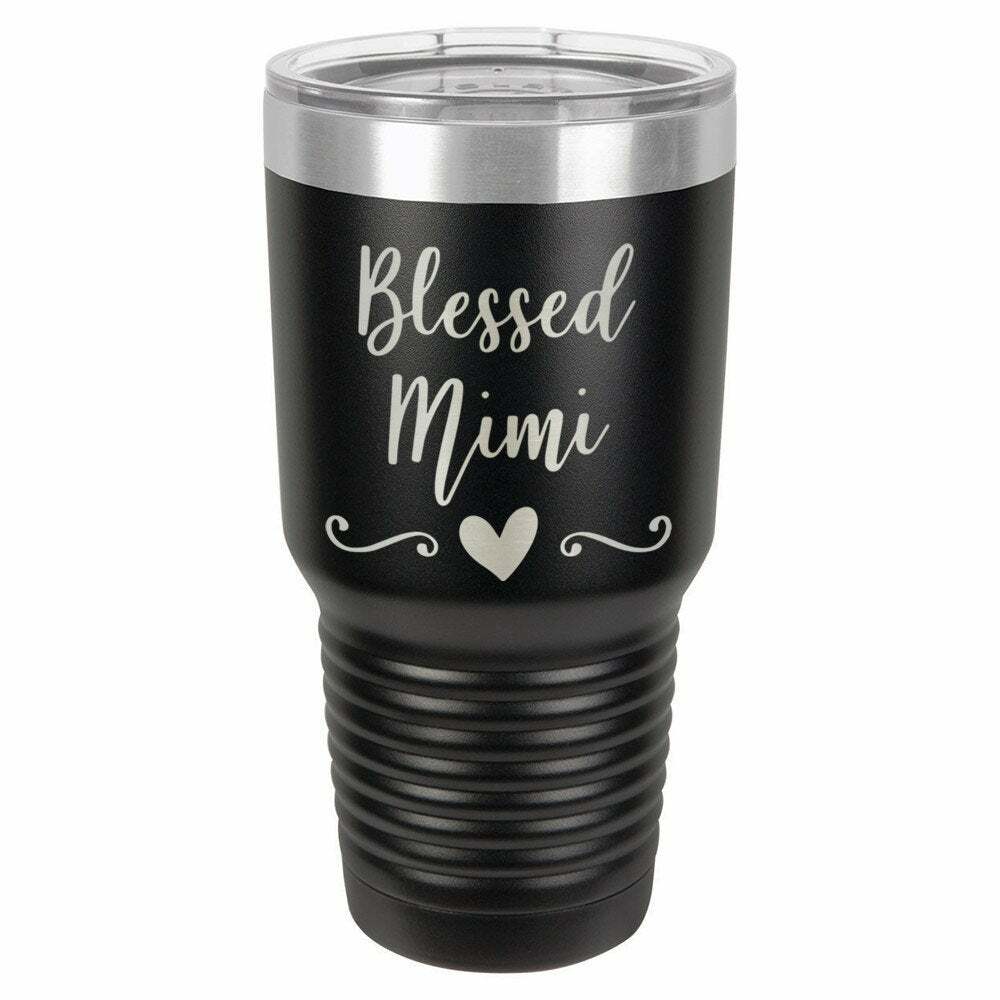 Blessed Mimi Drink Tumbler With Straw - ONLY GIFTS