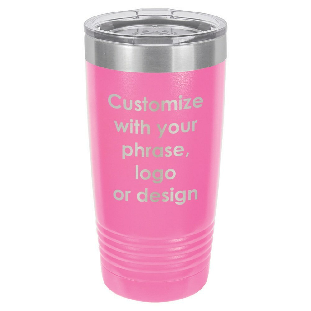 Custom 12 oz Stemless Wine Tumbler With Lid - ONLY GIFTS