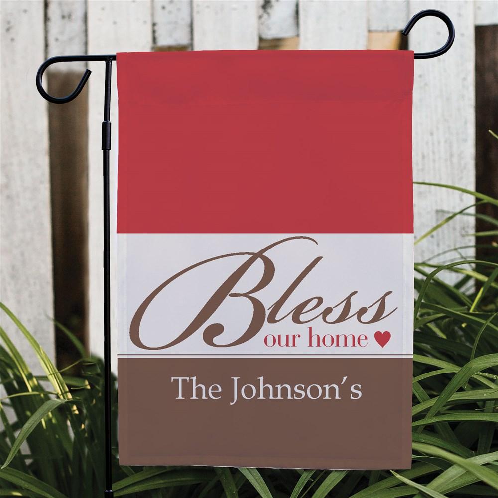 Bless Our Home Garden Flag - ONLY GIFTS