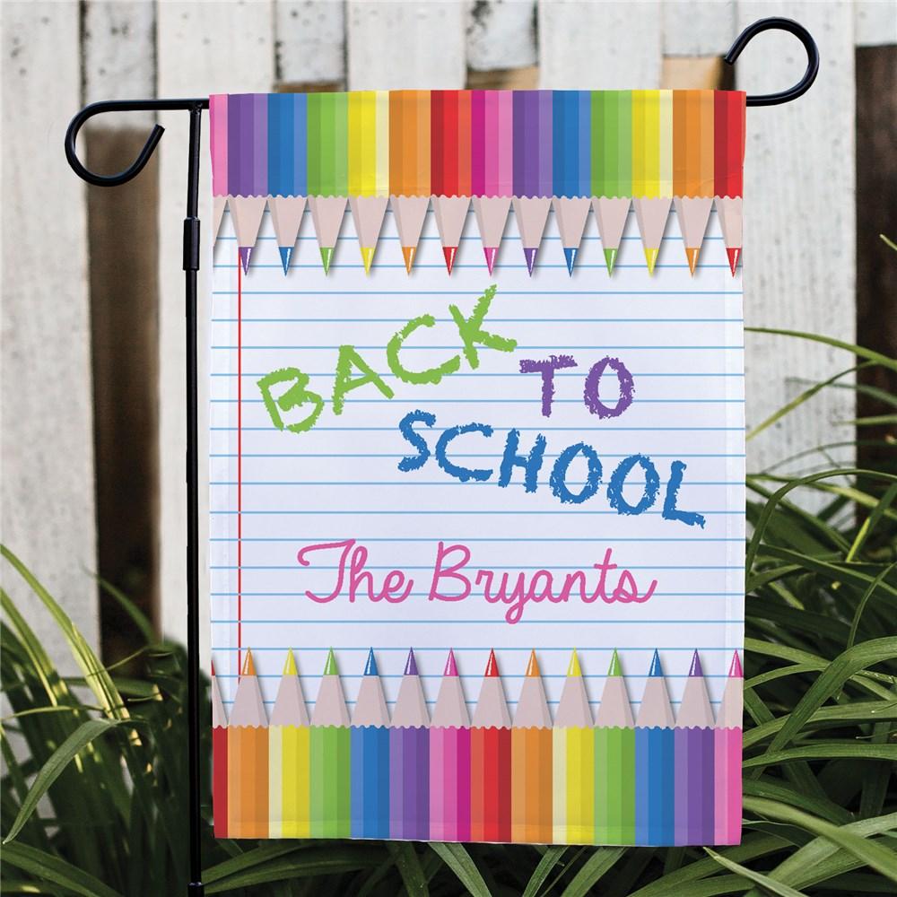 Back to School Garden Flag - ONLY GIFTS
