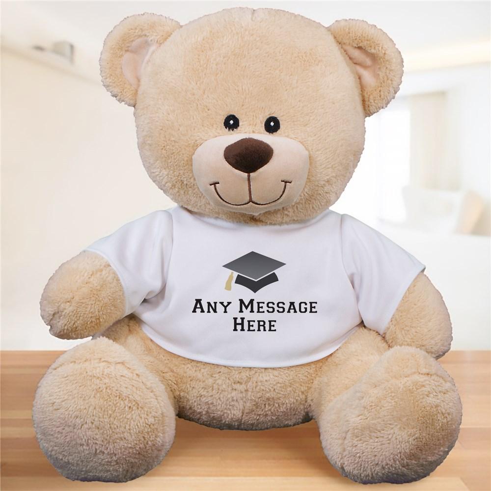 Any Message Personalized Graduation Teddy Bear - ONLY GIFTS