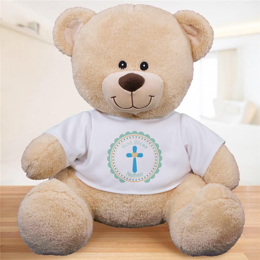 Blessing Boy Personalized Bear - ONLY GIFTS