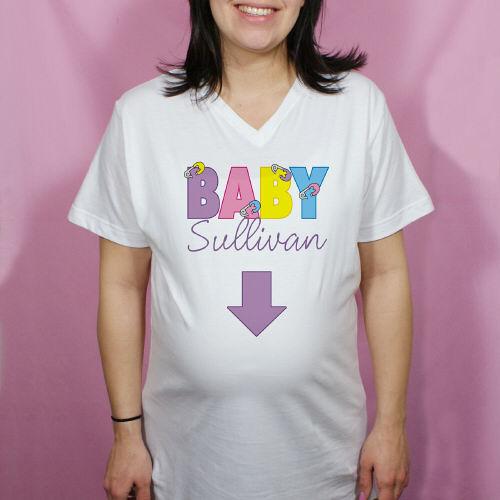 Baby Personalized Maternity Nightshirt