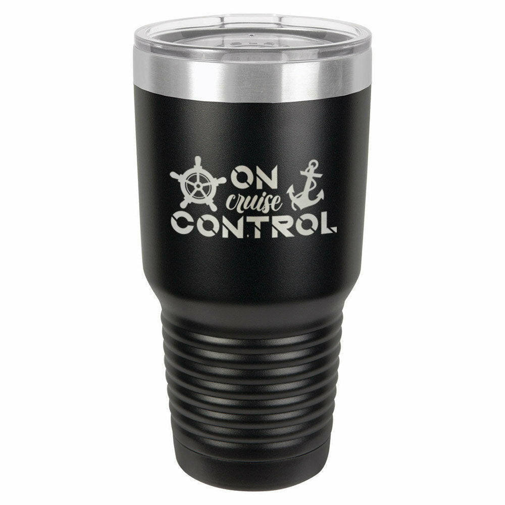 On Cruise Control Drink Tumbler With Straw - ONLY GIFTS