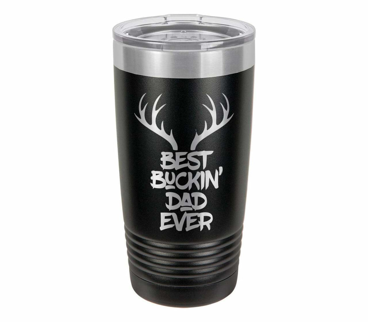 Best Buckin Dad Ever Drink Tumbler With Straw - ONLY GIFTS