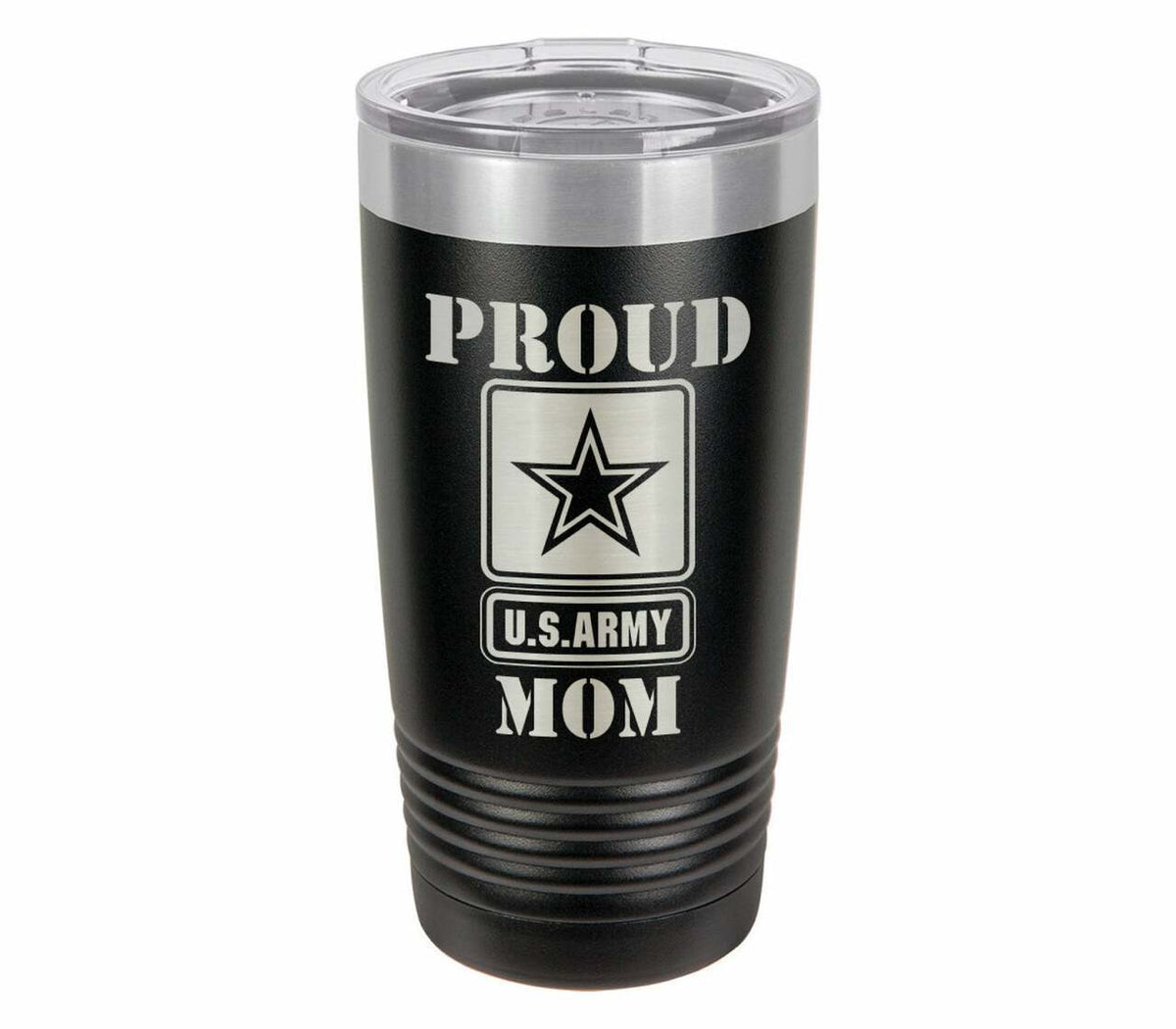 PROUD ARMY MOM Drink Tumbler With Straw - ONLY GIFTS