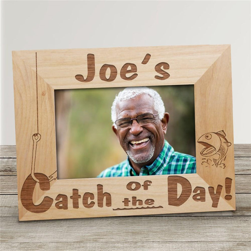 Catch of the Day Wood Picture Frame