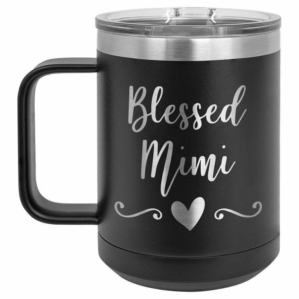 Blessed Mimi Drink Tumbler With Straw - ONLY GIFTS