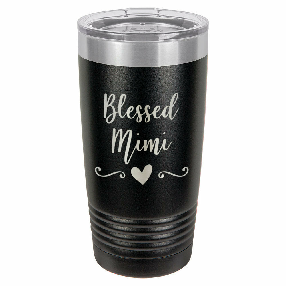 Blessed Mimi Drink Tumbler With Straw - ONLY GIFTS