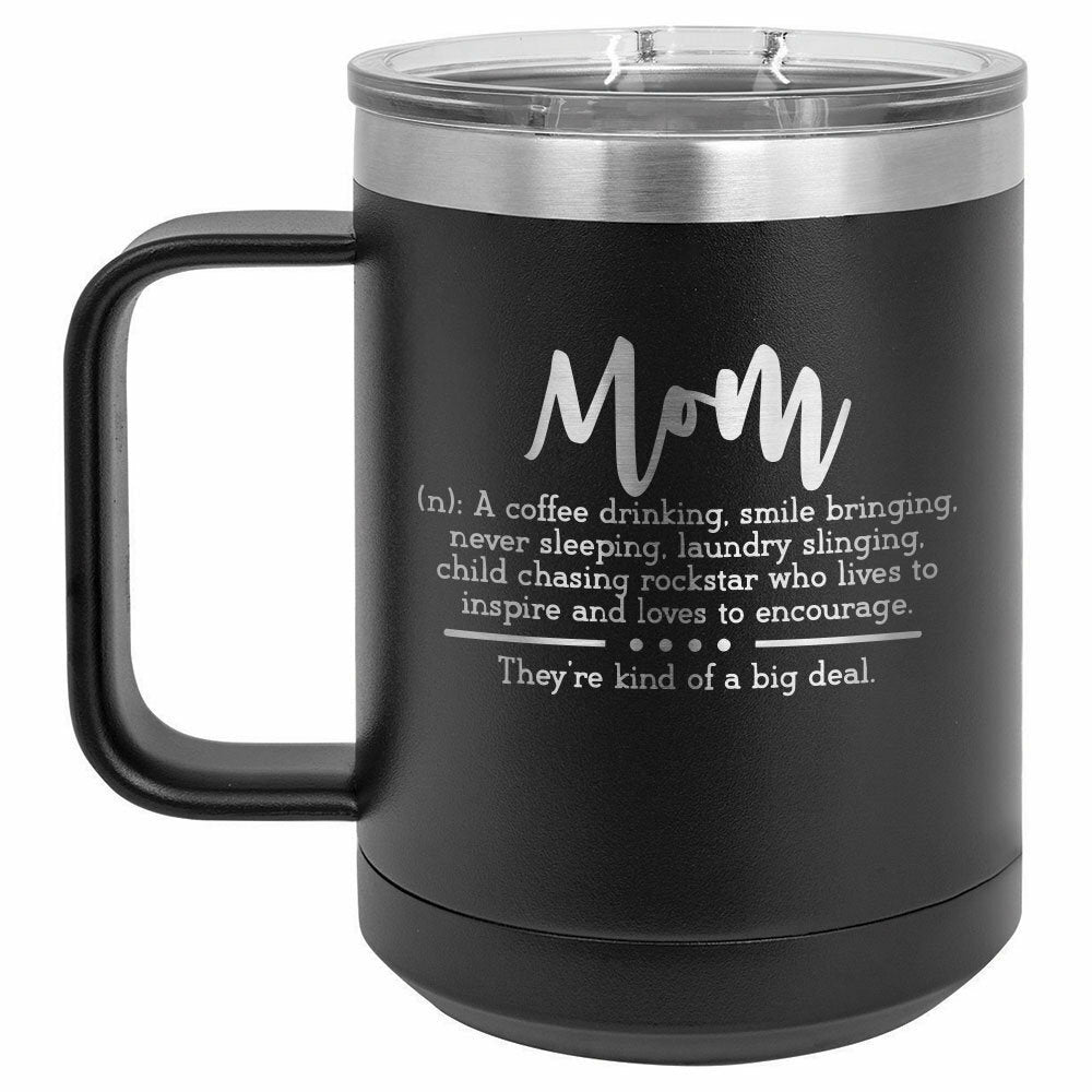 Mom Definition Drink Tumbler With Straw - ONLY GIFTS