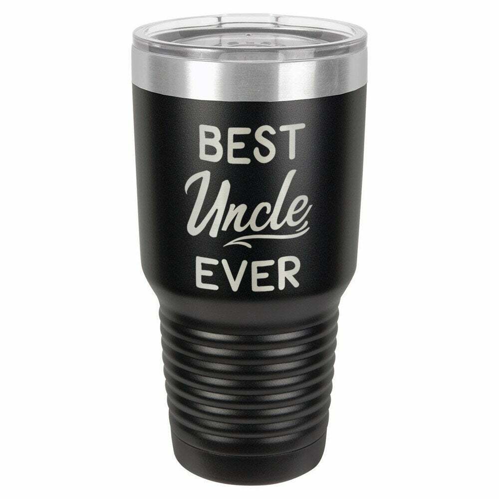 Best Uncle Ever Drink Tumbler With Straw - ONLY GIFTS