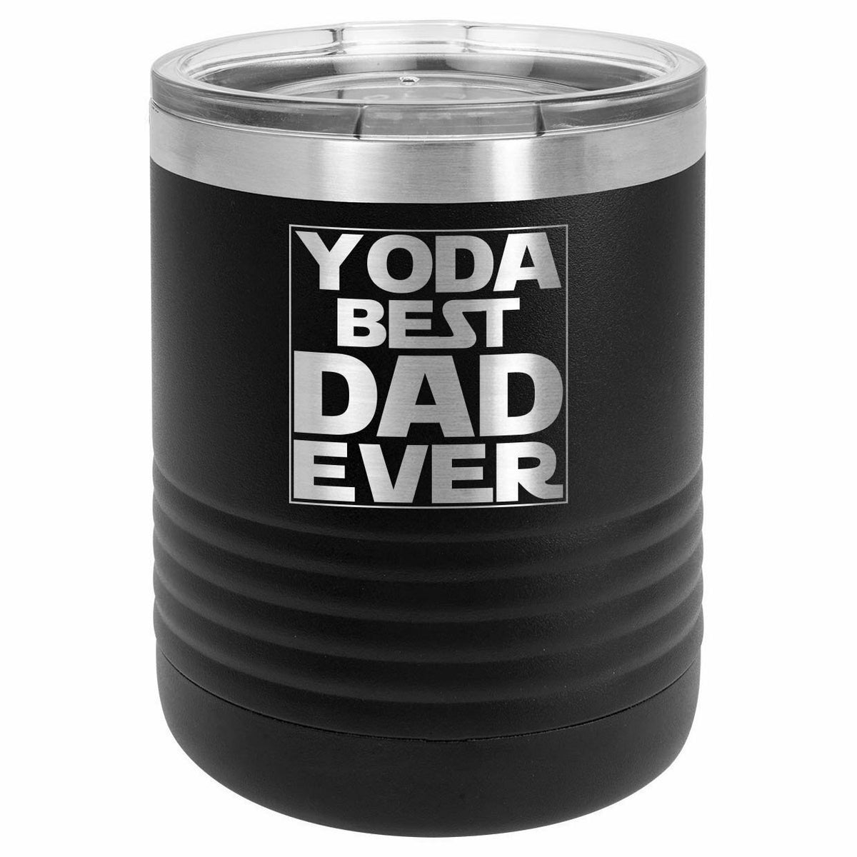 Yoda Best Dad Ever Drink Tumbler With Straw - ONLY GIFTS