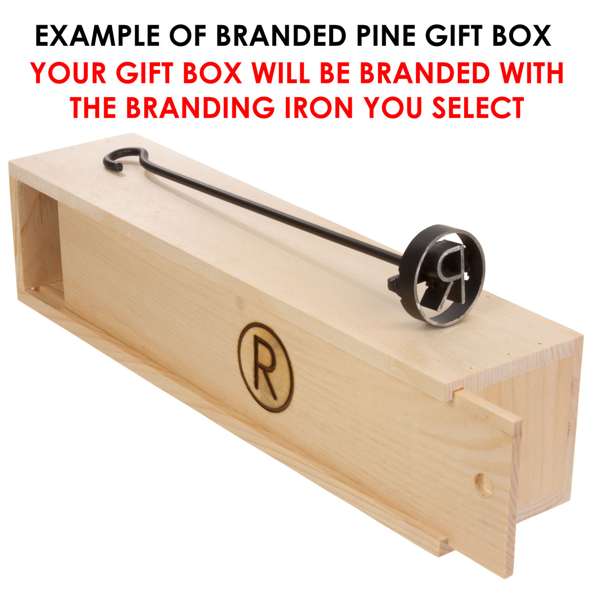 Circle A Branding Iron - ONLY GIFTS