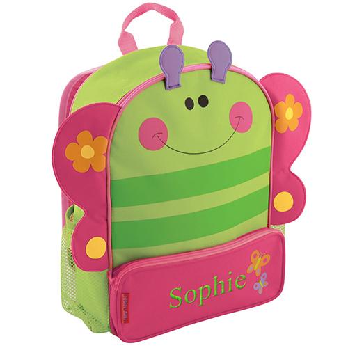 Embroidered Butterfly Backpack
