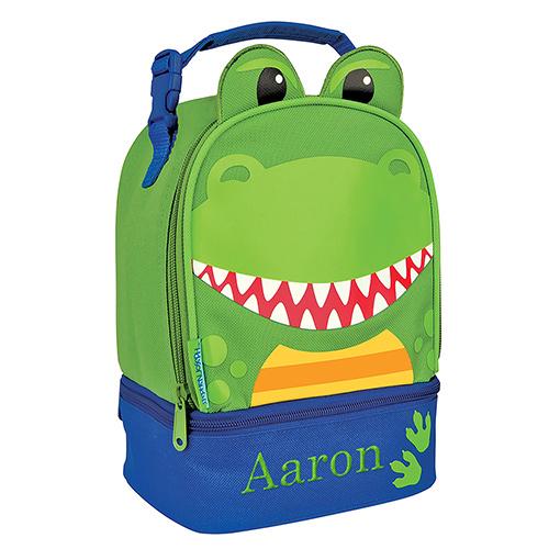 Embroidered Dinosaur Lunch Pal