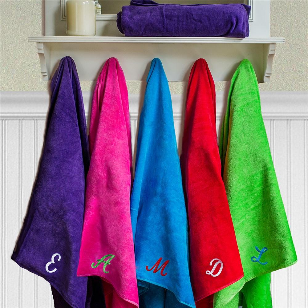 Embroidered Beach Towel - ONLY GIFTS