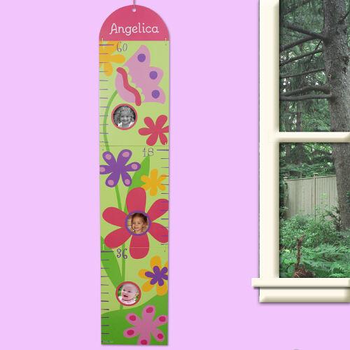 Custom Printed Flower Growth Chart